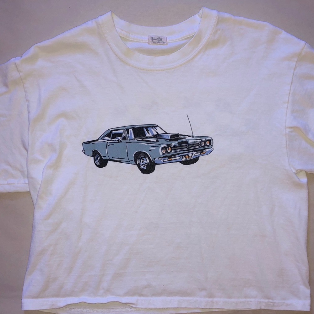 Brandy Melville (John Gat) car shirt.